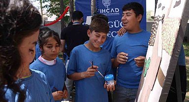 Tekstil atıklarından Göbeklitepe tablosu yaptılar