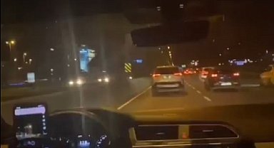 TEM'de başladığı makas terörüne E5'te devam etti