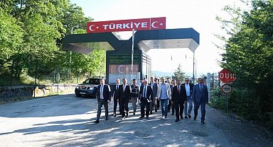 Ticaret Bakan Yardımcısı Uçarmak, Dereköy Gümrük Kapısı'nı inceledi