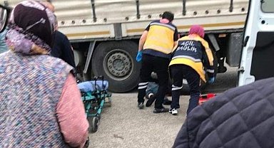Tırın altında kalan şoför hayatını kaybetti