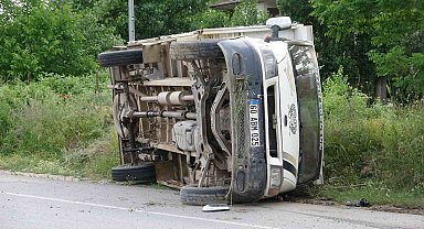 Tokat'ta trafik kazası: 1 yaralı