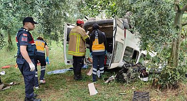 Topladığı erikleri satmaya götürürken kazada hayatını kaybetti