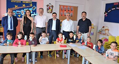 Torku'dan Hatay'daki okullara süt dağıtımı