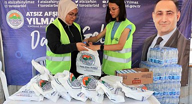 Toroslar Belediyesi LGS'ye giren öğrencileri yalnız bırakmadı