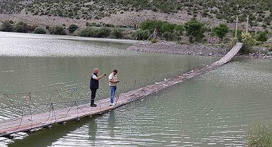 Tortum Gölü'nde su seviyesi dokuz metre yükseldi