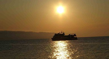 Trabzon'dan günbatımı manzaraları