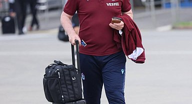 Trabzonspor, Başakşehir maçı için İstanbul'a gitti