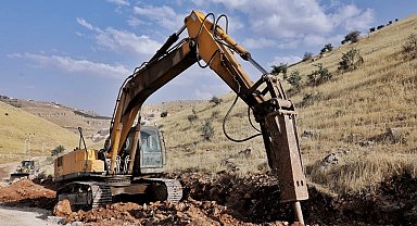 Trafiği rahatlatacak alternatif çevre yolunda çalışmalar başladı