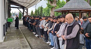 Trafik kazasında hayatını kaybeden genç defnedildi