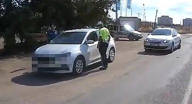 Trafik kurallarını ihlal eden 4 sürücünün aracı trafikten men edildi