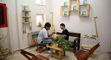 Tunceli Özel Eğitim Mesleki Okulundan yıl sonu sergisi