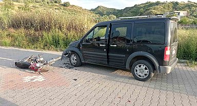 Turgutlu'da trafik kazası: 1 ölü