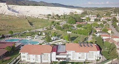 Turizmin cenneti Pamukkale'de hasta ve yaşlılara 5 yıldızlı hizmet