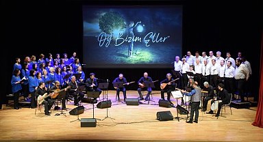 Türk Halk Müziği Personel Korosu'ndan "Oy Bizim Eller" konseri