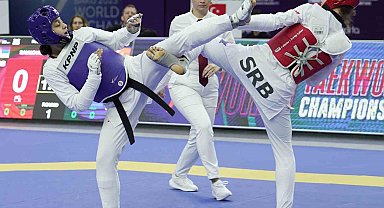 Türkiye, Dünya Tekvando Şampiyonası'nda altıncı günü madalyasız tamamladı