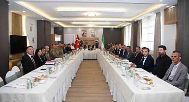 Türkiye-İran arsındaki "54. Alt Güvenlik Komite Toplantısı" Yüksekova'da yapıldı