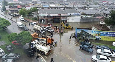 Türkiye'de en çok yağış düşen 2. il Samsun oldu
