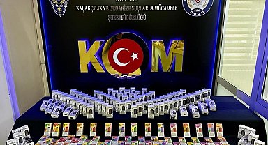 Tütün kaçakçılığı yapan 4 kişi yakalandı