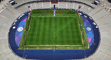 UEFA Şampiyonunun belirleneceği Atatürk Olimpiyat Stadı havadan görüntülendi