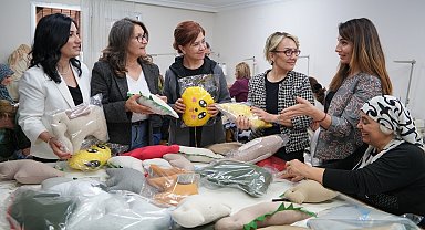 Üretici kadınlardan depremzede kadınlara büyük destek