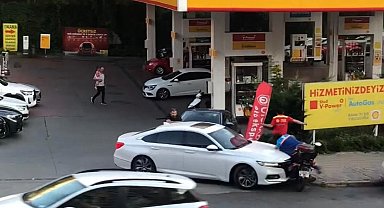 Üsküdar'da dehşet: Benzin alamayınca çalışanların üzerine otomobil sürdü