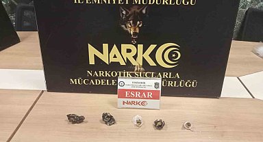 Uyuşturucu operasyonunda 500 gram esrar ele geçirildi: 2 tutuklama
