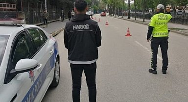 Uyuşturucu ve uyarıcı madde etkisinde araç kullanan 28 sürücü hakkında işlem başlatıldı