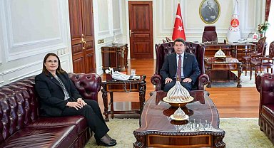 Vali Arslan'dan Adalet Bakan Tunç'a ziyaret