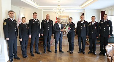 Vali Atay, Jandarma'nın kuruluşunun 184. yıldönümünü kutladı