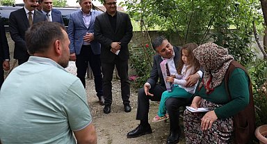 Vali Atay, sorunları yerinde dinliyor