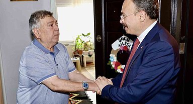 Vali Kızılkaya şehit ailesini yalnız bırakmadı