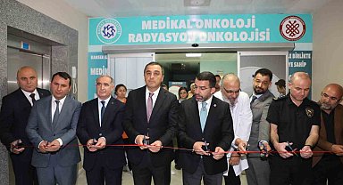 Vali Türker Öksüz, Onkoloji Servisi'nin açılışını yaptı