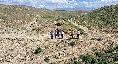 Van'da 150 hektarlık alan suya kavuşturuldu