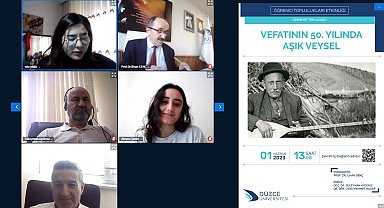 Vefatının 50. yılında Aşık Veysel Düzce anıldı