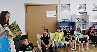 Yalova Belediyesi'nden çocuklara "Masal Saati" etkinliği
