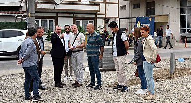 Yalova Belediyesi'nden Dörtyol'da yol genişletme çalışması