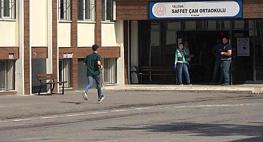 Yalova'da öğrenci ve velilerin YKS heyecanı