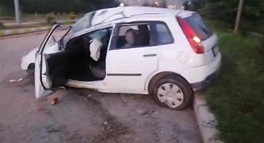 Yalvaç'ta trafik kazası: 2 yaralı