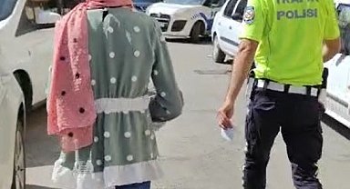 Yanlış okula giden öğrencinin imdadına trafik polisleri yetişti