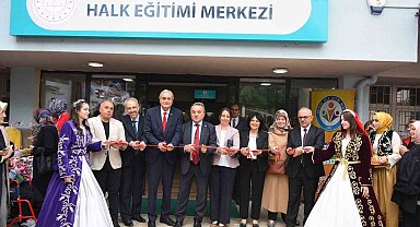 Yaygın Eğitim Haftası etkinlikleri 'Sene Sonu Sergisi' nin açılışı ile başladı