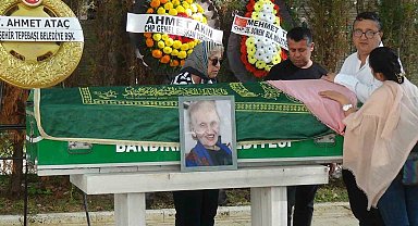 Yazar Pakize Başaran son yolculuğuna uğurlandı