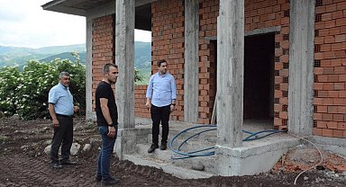 Yedisu Kaymakamı Başar, KÖYDES çalışmalarını inceledi