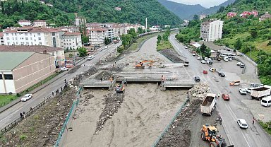 Yeniden ayağa kaldırılan Bozkurt, seli yarasız atlattı