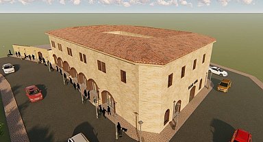 Yeniden inşa edilecek han hem turizmi hem de ticareti canlandıracak