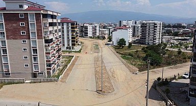 Yeşil Mahalle'de sokak çalışması devam ediyor