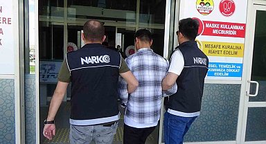 Yolcu otobüsünde uyuşturucuyla yakalanan 2 kişi tutuklandı