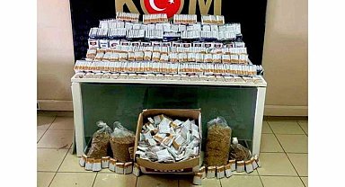 Yozgat'ta 36 bin adet dolu makaron ele geçirildi