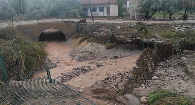 Yozgat'ta sağanak sele dönüştü