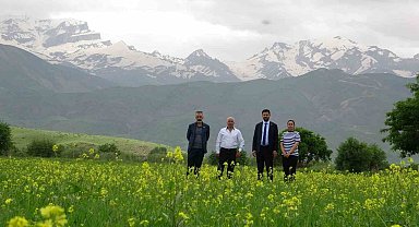 Yüksekova'da 2 mevsim bir arada