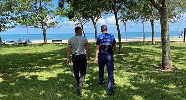 Zabıta ekipleri plajlarda görev başında